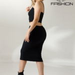 Vestido 2 piezas ajustado con tirantes