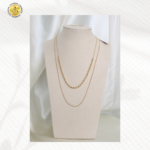 Collar perlas ovaladas