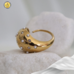Anillo gota con brillantes
